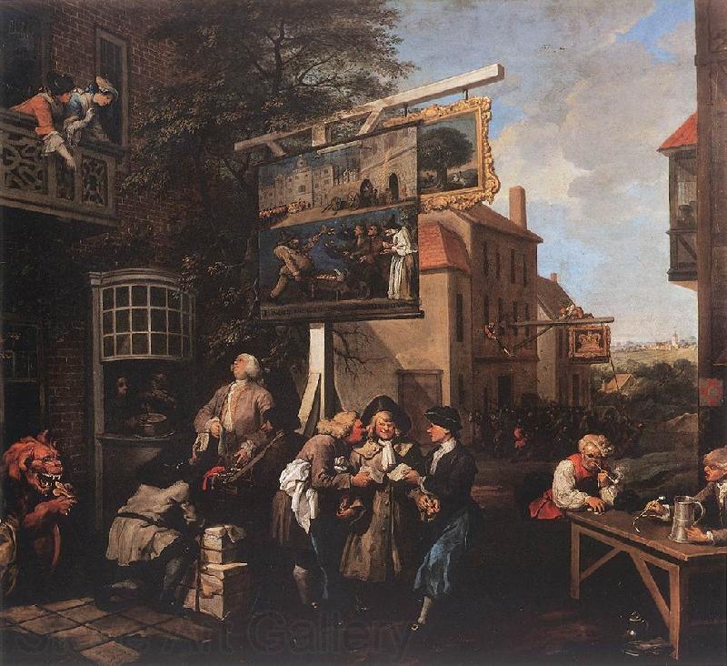 HOGARTH, William Soliciting Votes s